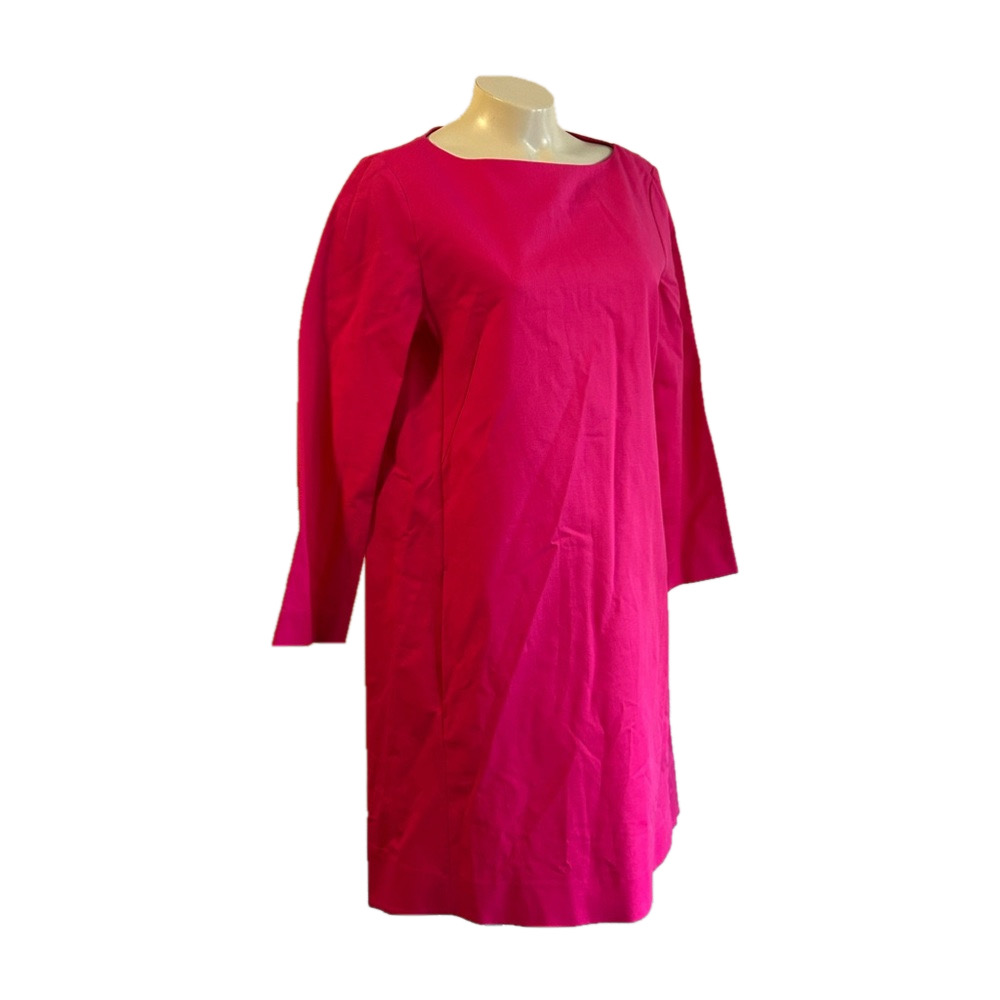 COS Size 10 Voluminous A-Line Dress  in Vibrant Pink NWT